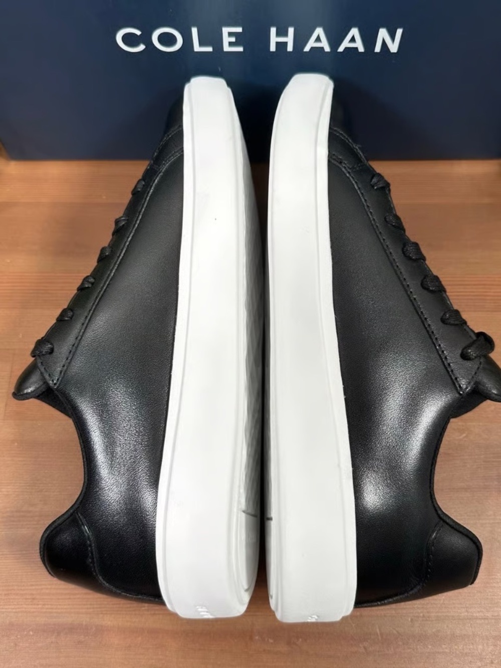 New Cole Haan Women's Grand Crosscourt Daily Low Top Casual Sneakers Shoes Black - Picture 5 of 13